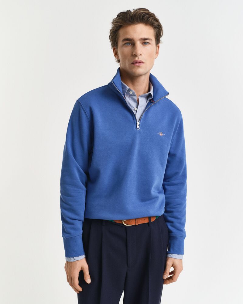 REG SHIELD HALF ZIP SWEAT Blue / S