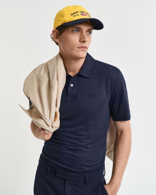 Linen Polo Shirt