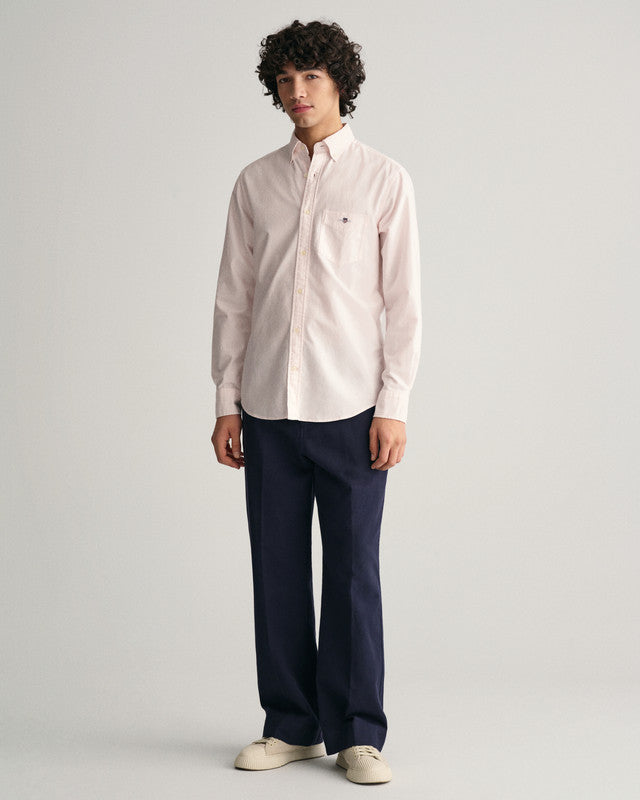 Gant Regular Fit Banker Stripe Classic Oxford Shirt