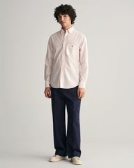Gant Regular Fit Banker Stripe Classic Oxford Shirt