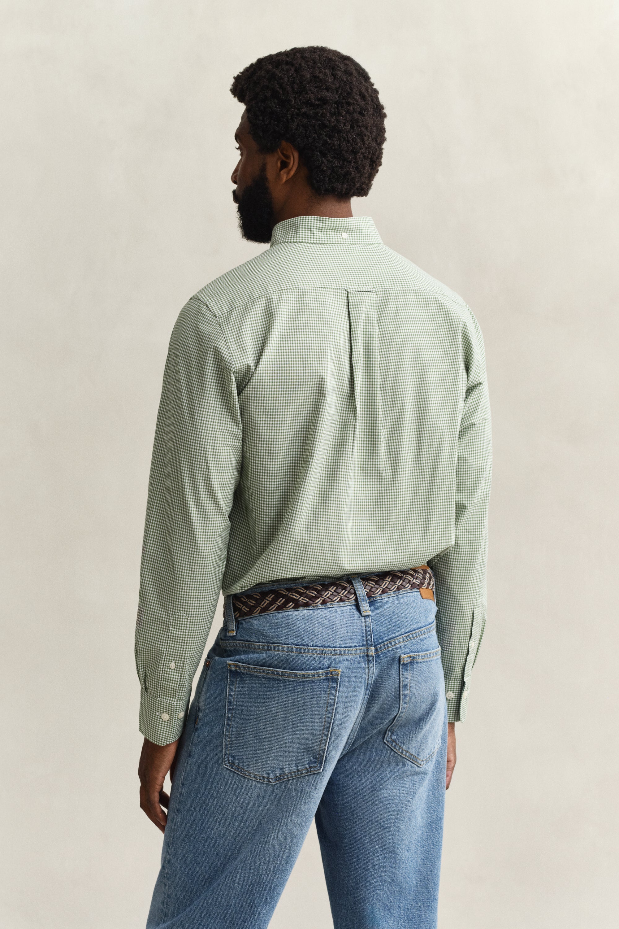 Regular Classic Poplin Gingham Shirt