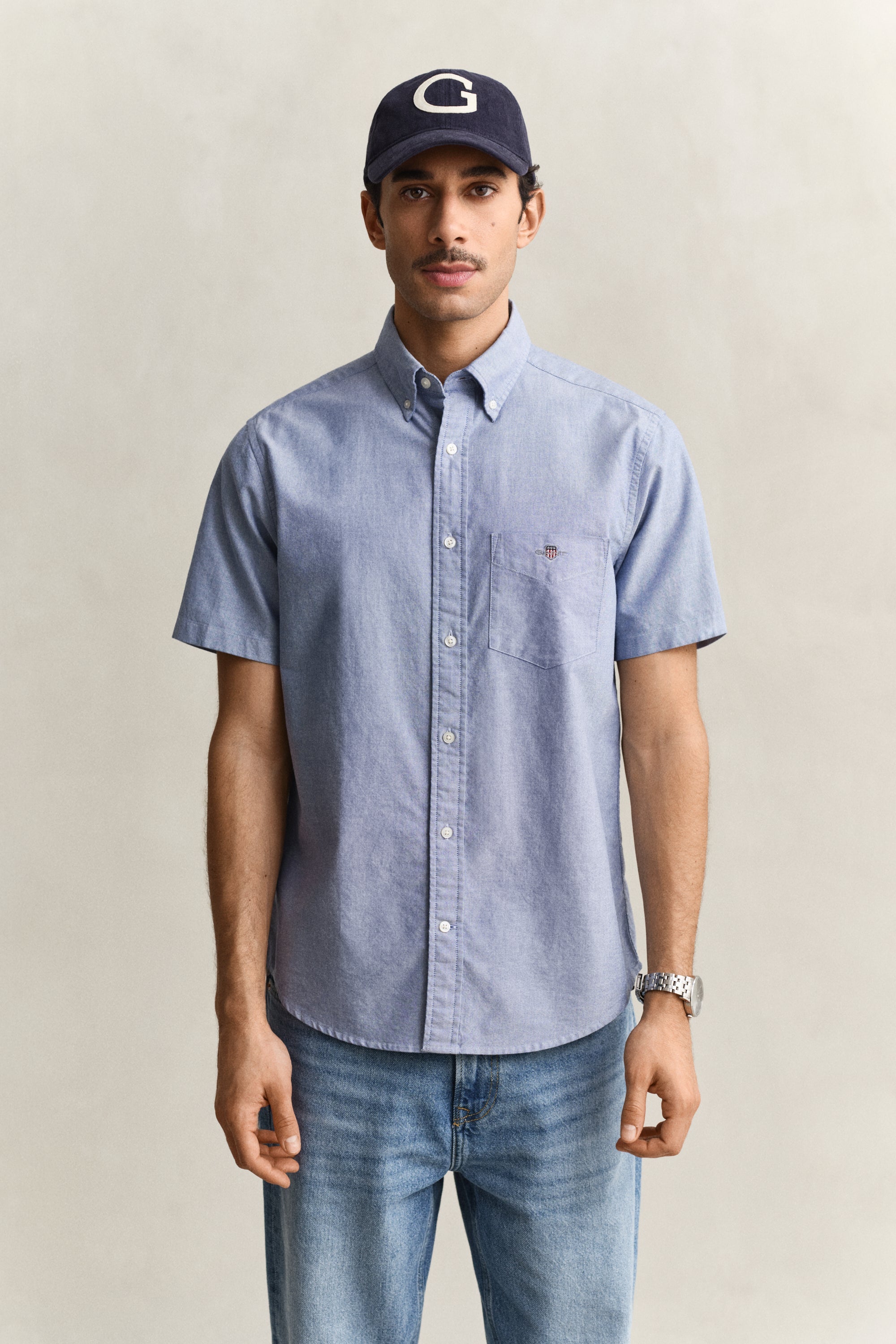 Regular Classic Oxford Short Sleeve Shirt