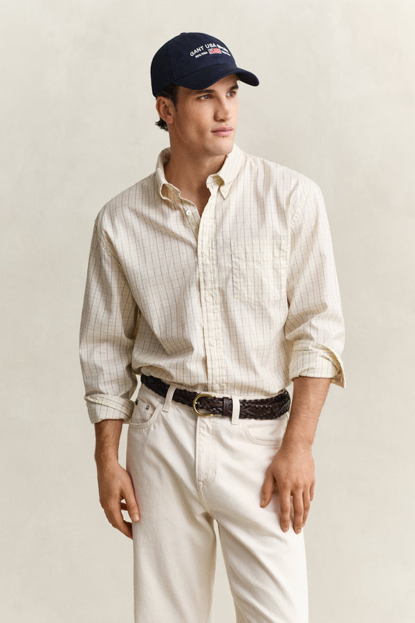 Relaxed Dreamy Oxford Check Shirt