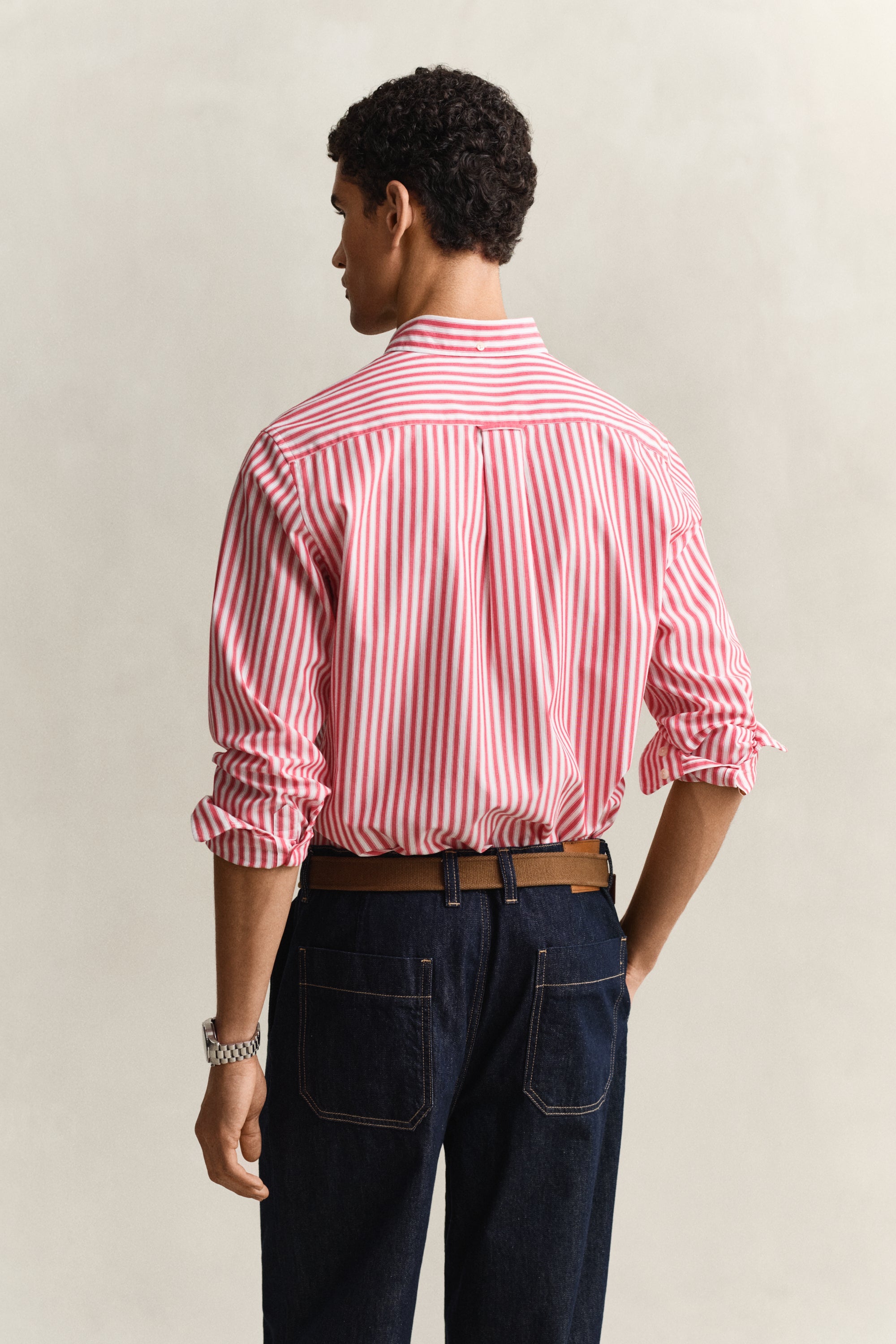Regular Classic Poplin Stripe Shirt