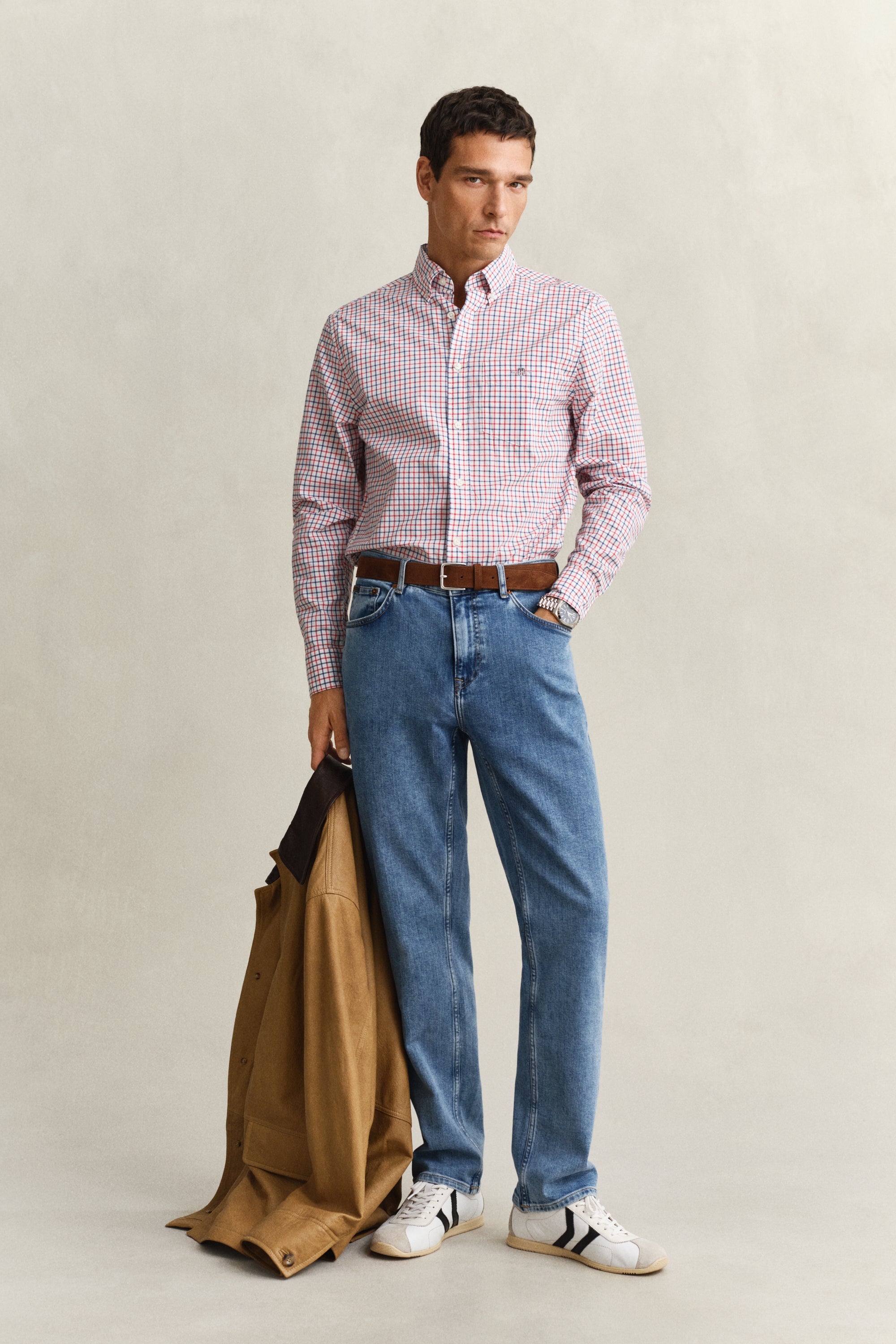 Regular Classic Poplin Check