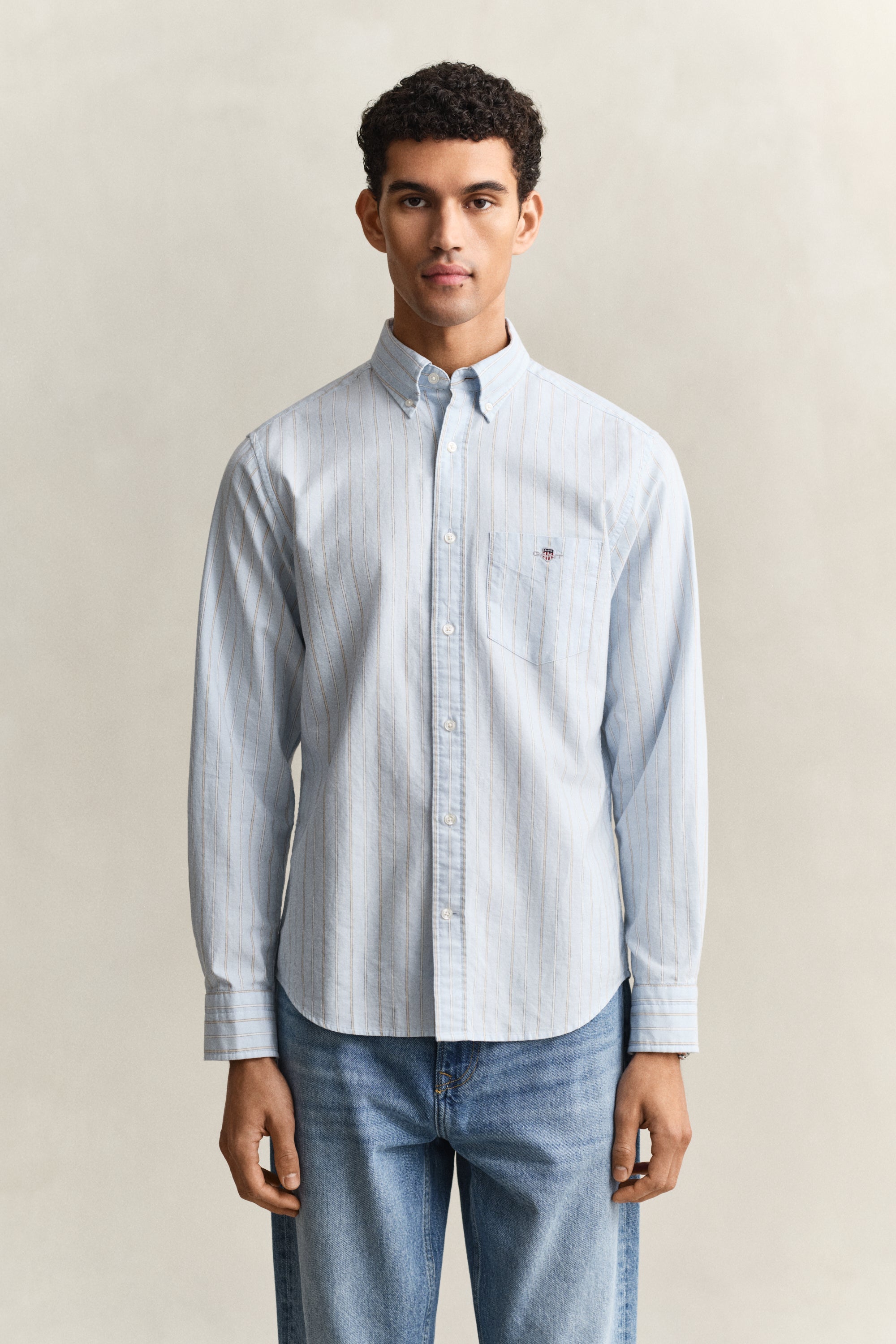 Regular Classic Oxford Stripe Shirt