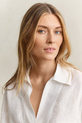 Relaxed Linen Popover Shirt