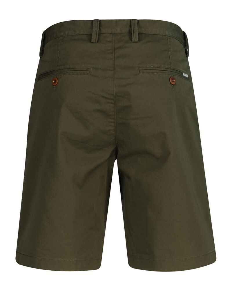 Slim Fit Twill Shorts
