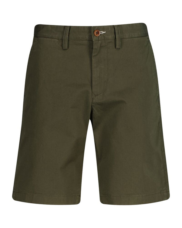 Slim Fit Twill Shorts
