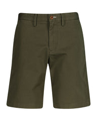 Slim Fit Twill Shorts