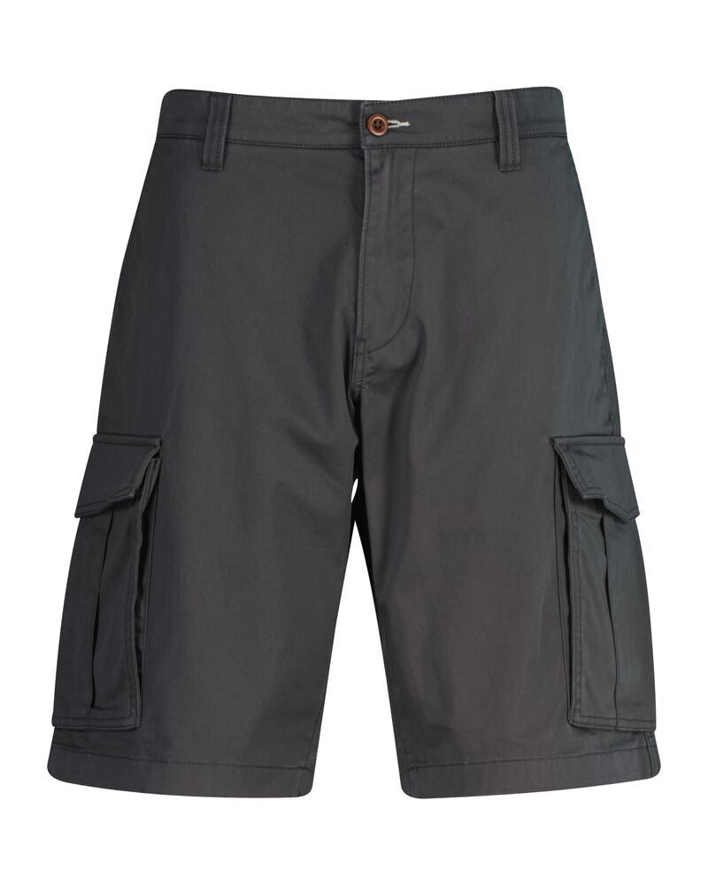 RELAXED TWILL CARGO SHORTS Grey / 30