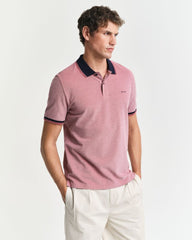 4-COL OXFORD SS PIQUE Red / S