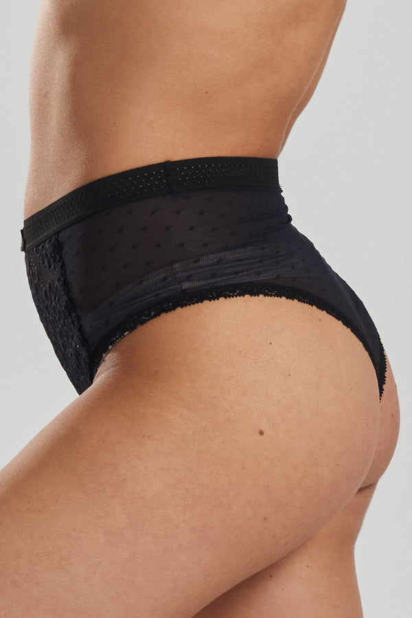 Peachaus Betony Recycled Tulle High Rise Panty