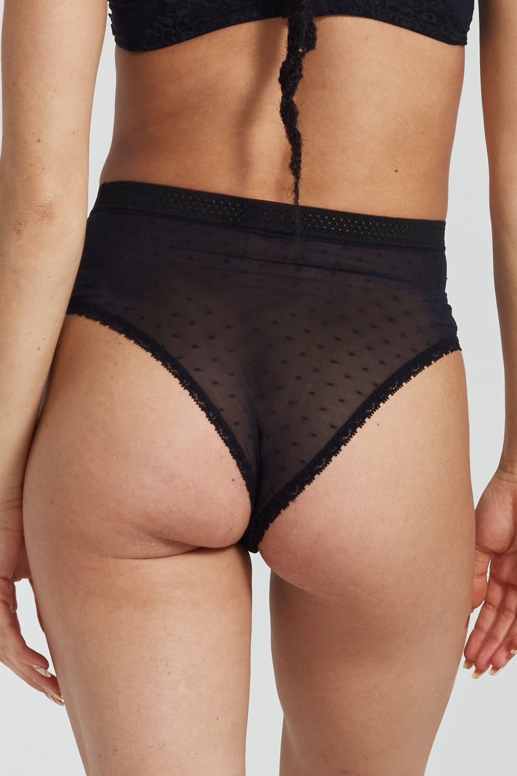 Peachaus Betony Recycled Tulle High Rise Panty