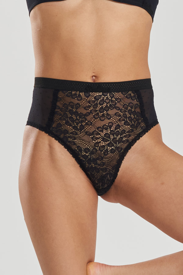 Peachaus Betony Recycled Tulle High Rise Panty