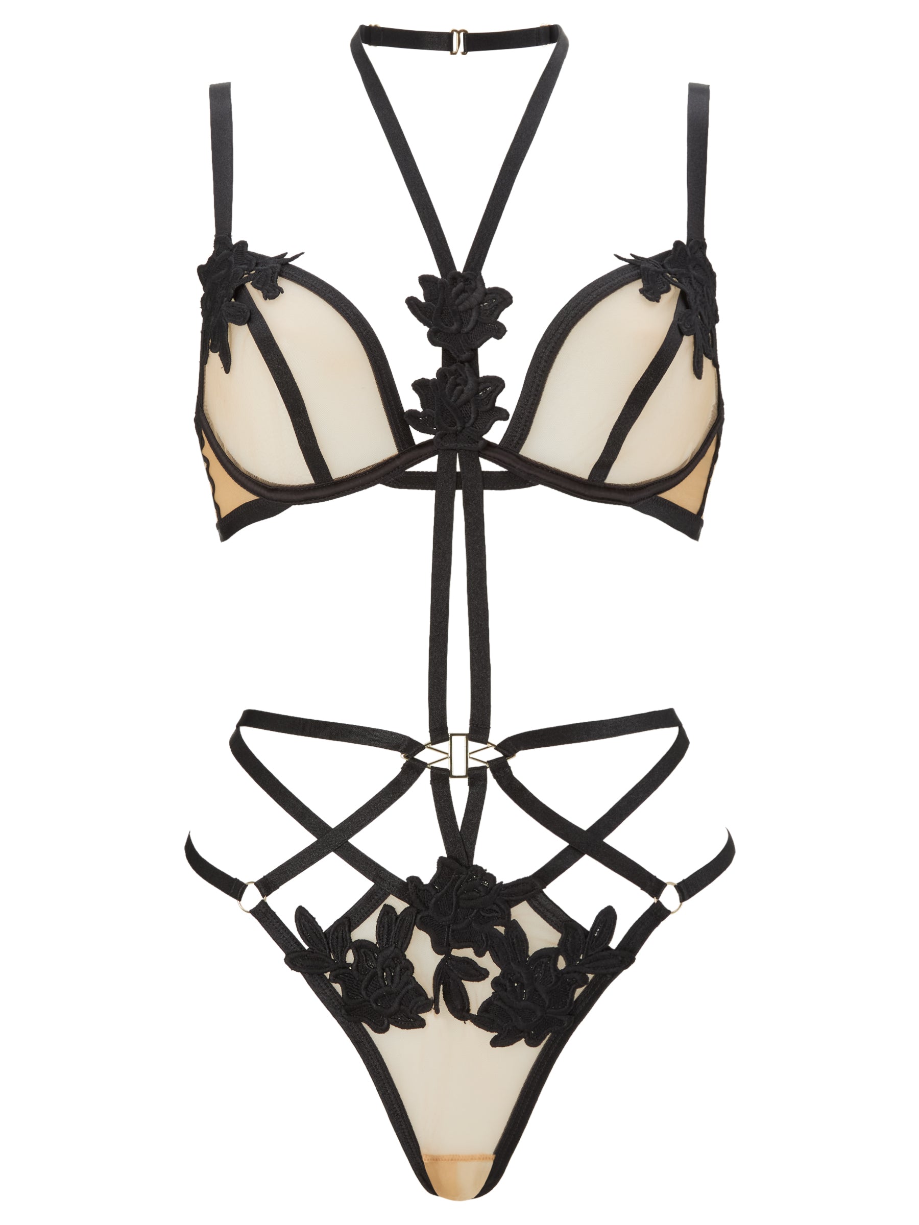 Ann Summers All Night Long Crotchless Body