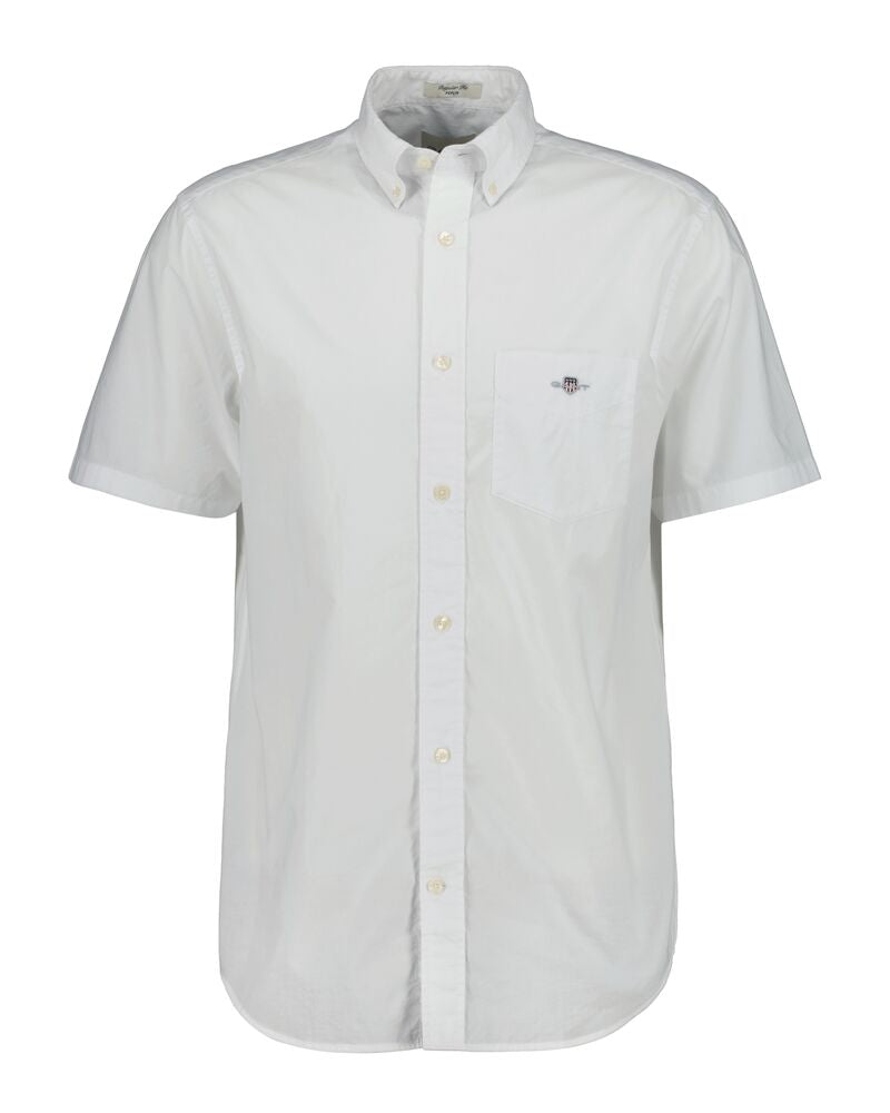 Regular Fit Classic Poplin Short Sleeve Shirt