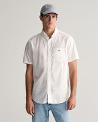 Regular Fit Classic Poplin Short Sleeve Shirt