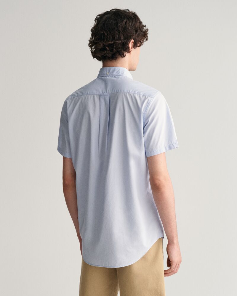 Regular Fit Classic Poplin Short Sleeve Shirt