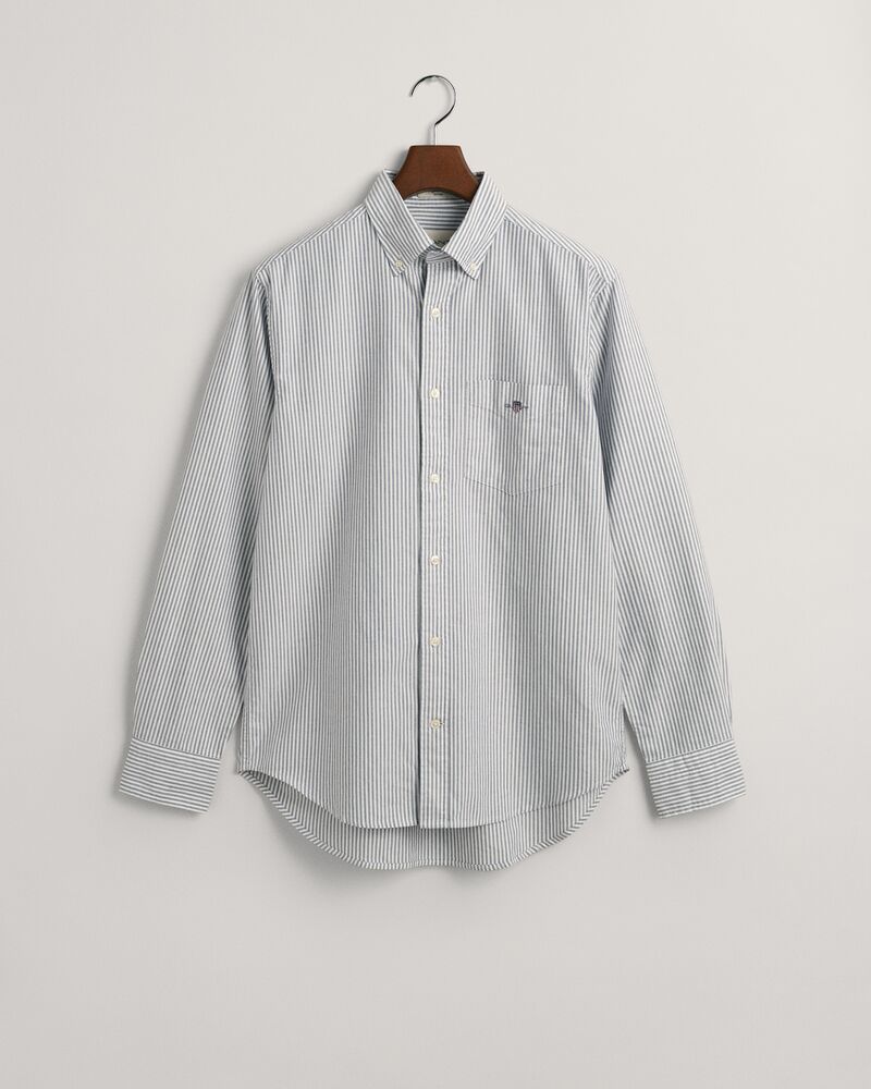 Gant Regular Fit Banker Stripe Classic Oxford Shirt