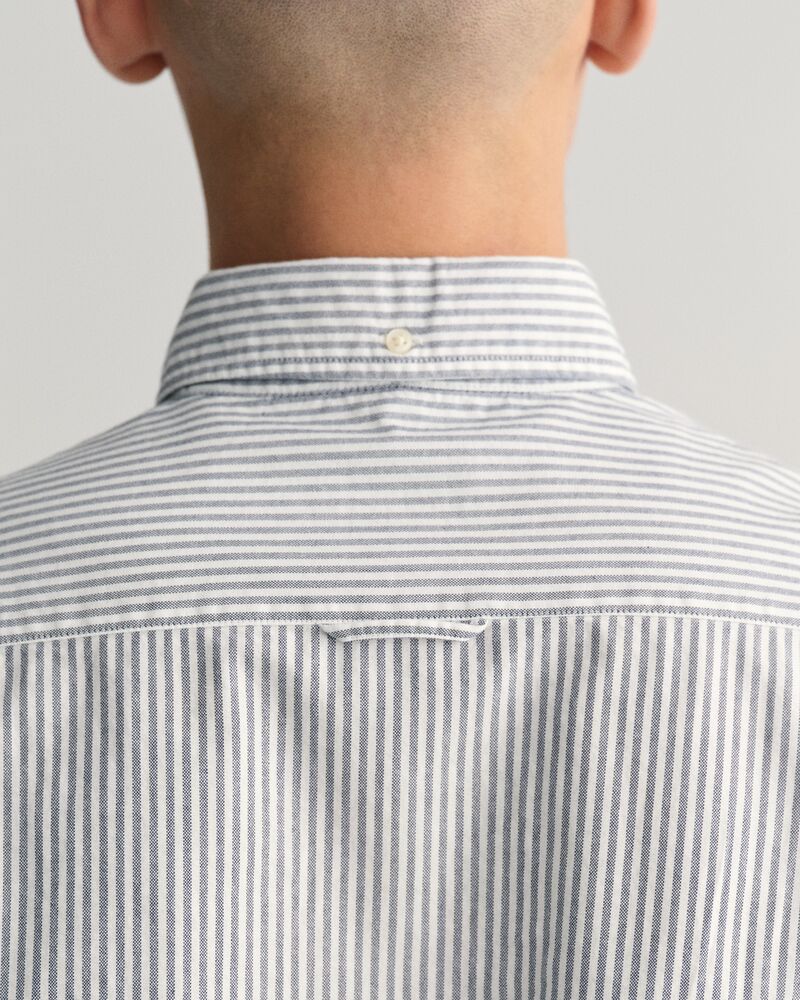 Slim Fit Banker Stripe Classic Oxford Shirt