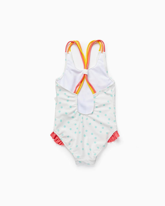 Swimsuit With Uv 80 Protection For Girls 'Tropical'