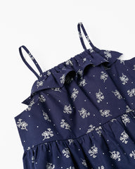 Cotton Top With Floral Pattern For Girls