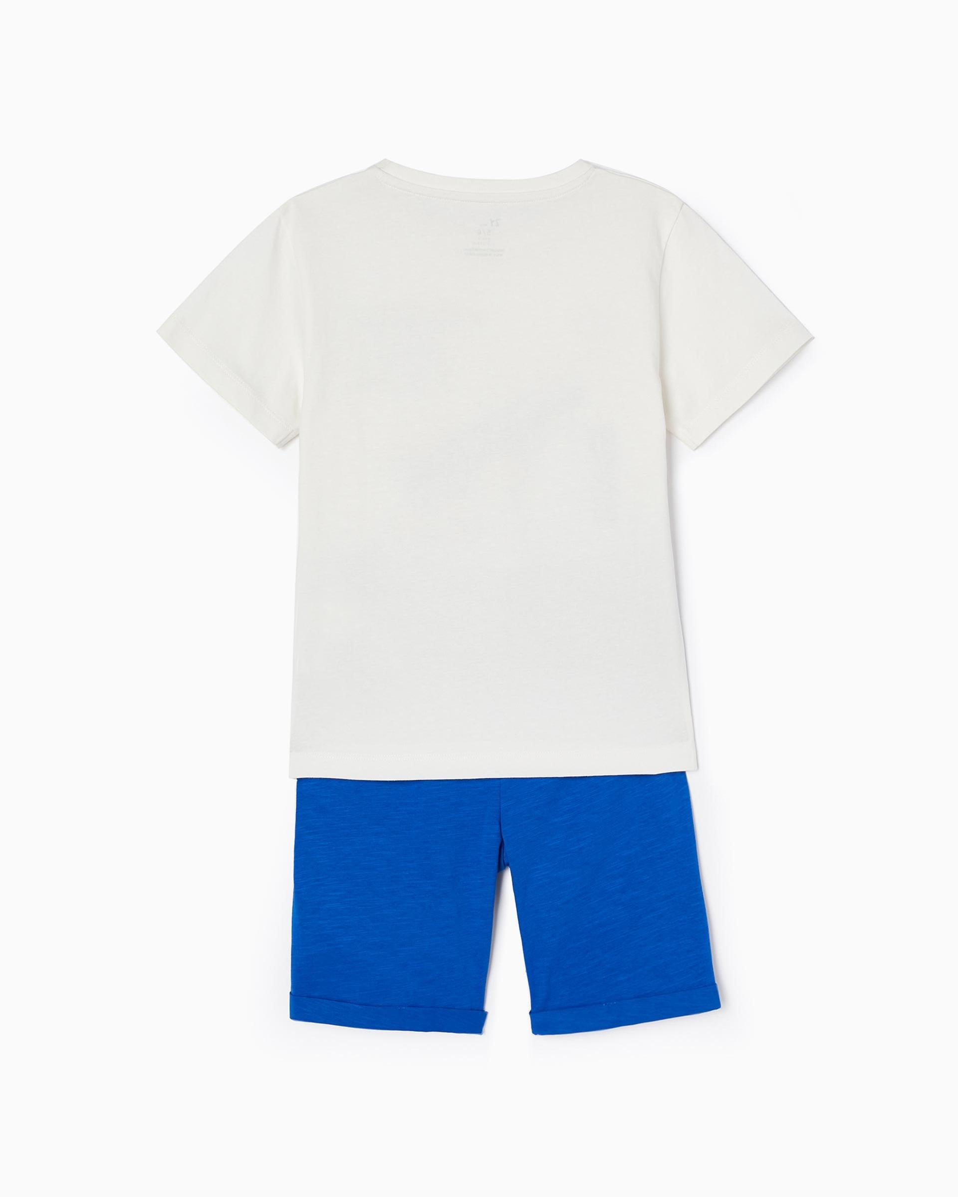 T-Shirt + Shorts For Boys 'Frog'
