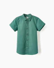 Cotton And Linen Shirt For Boys