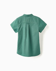 Cotton And Linen Shirt For Boys
