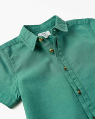 Cotton And Linen Shirt For Boys