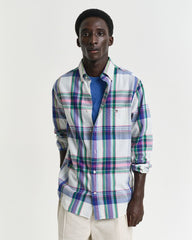 REG SEERSUCKER MADRAS SHIRT White / S