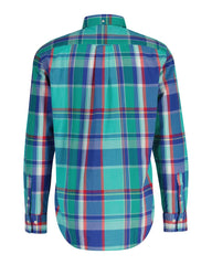 REG SEERSUCKER MADRAS SHIRT Blue / S