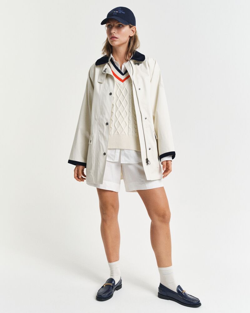 Relaxed Fit Linen Blend Pull-On Shorts