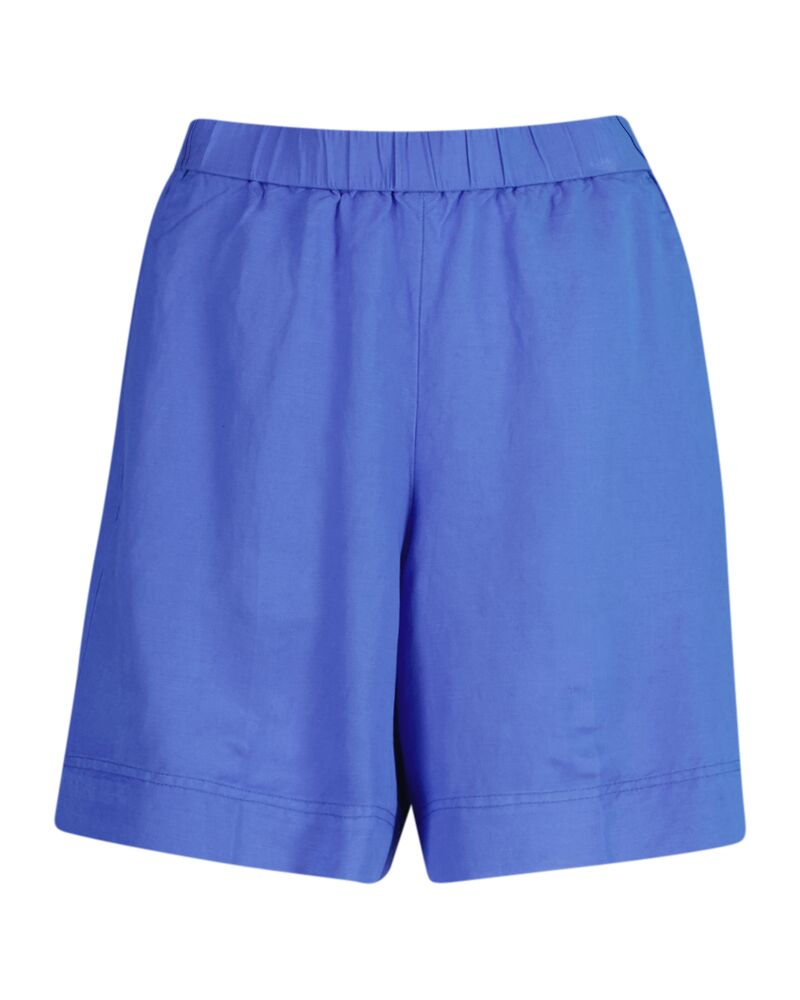 Relaxed Fit Linen Blend Pull-On Shorts