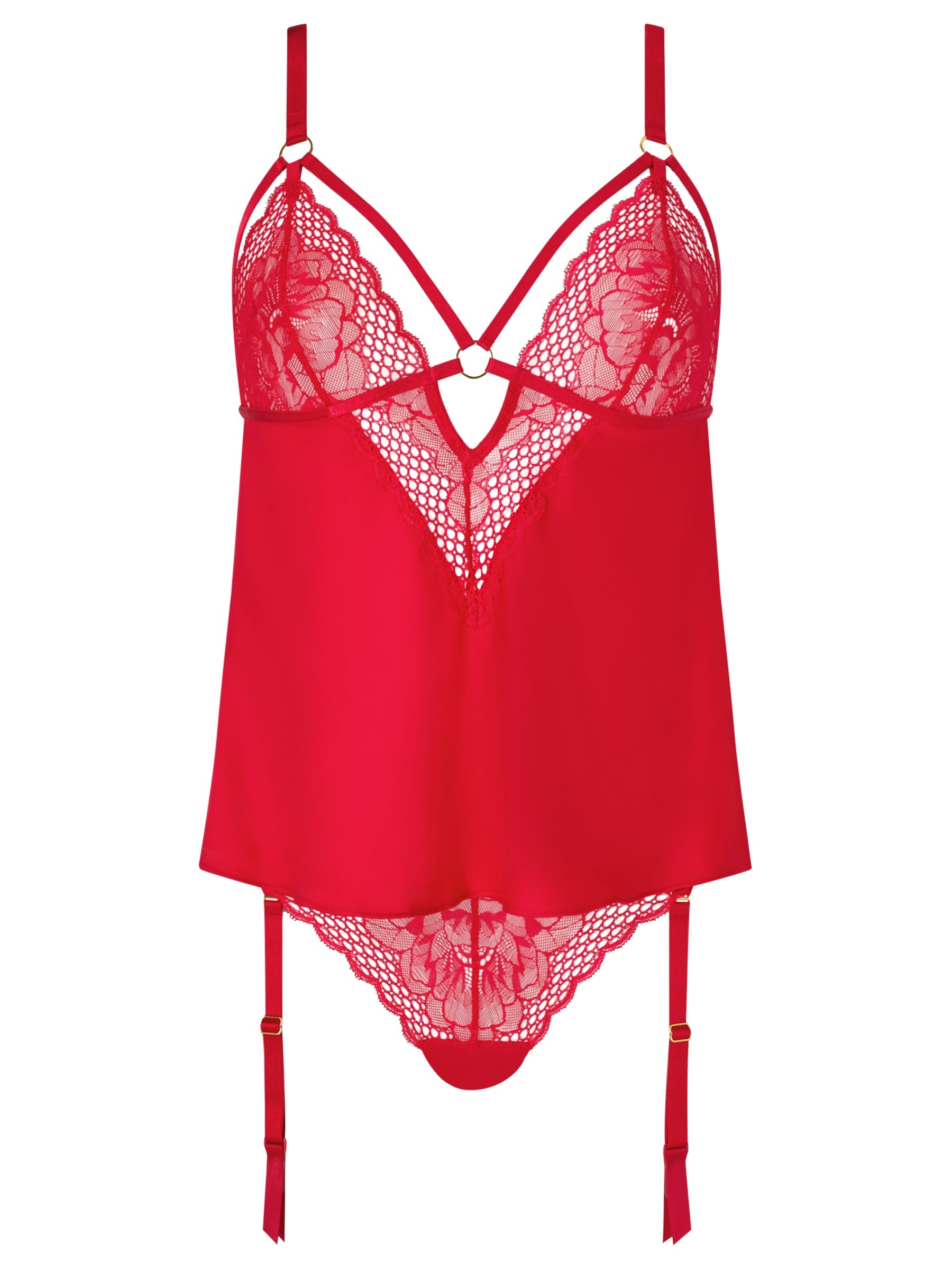 Ann Summers Devotion Suspender Cami Set