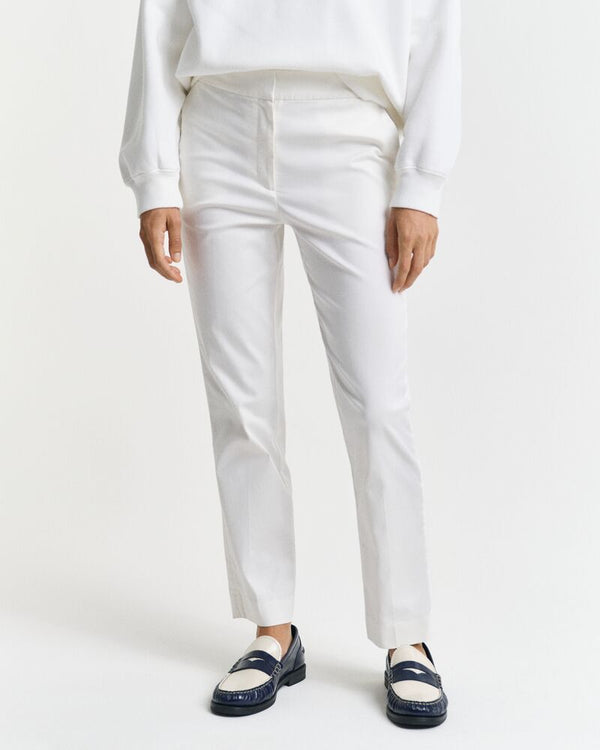 Slim Fit Cigarette Slacks