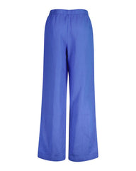 Relaxed Fit Linen Blend Pull-On Pants