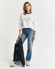 Sailing Crew Graphic Sweatshirt