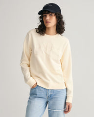 REG TONAL SHIELD C-NECK SWEAT Beige / S