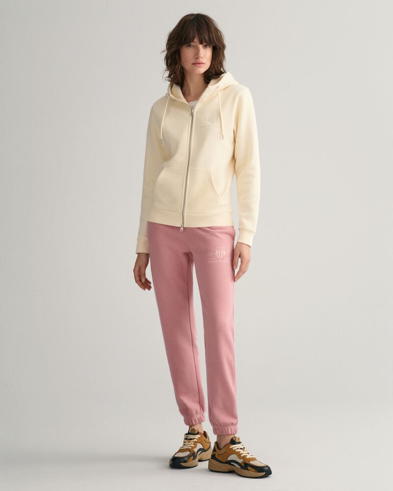 REG TONAL SHIELD ZIP HOODIE Beige / S