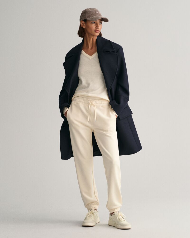 REG TONAL SHIELD SWEATPANTS Beige / S