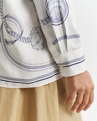 Relaxed Fit Sailing Print Shirt