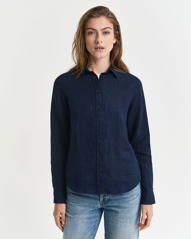 Regular Fit Linen Shirt