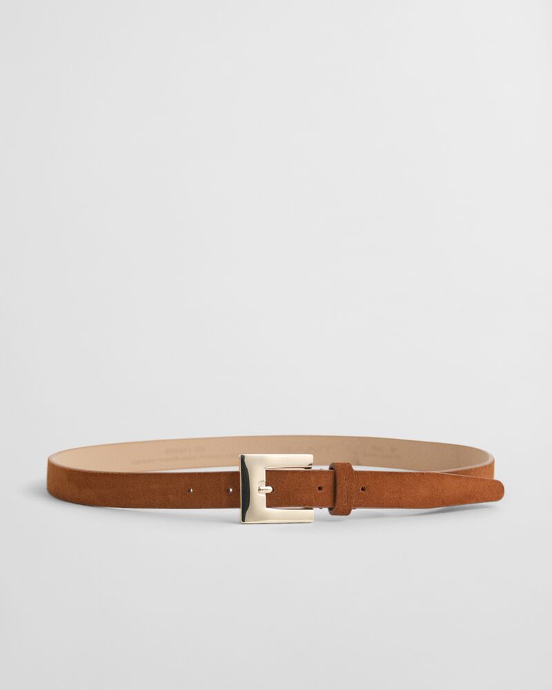 Slim Suede Belt
