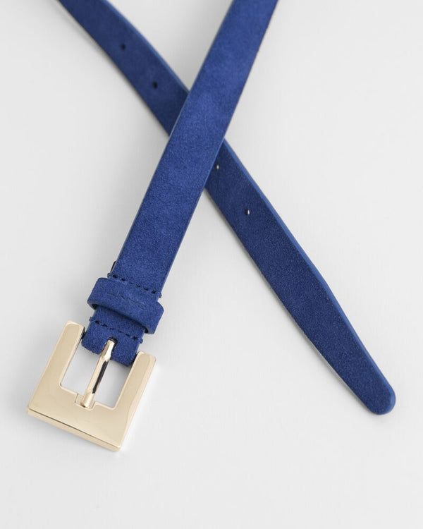 Slim Suede Belt
