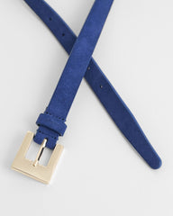 Slim Suede Belt