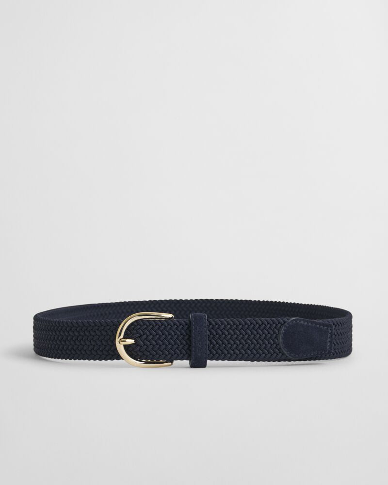 ELASTIC BRAIDED BELT Blue / 80X32