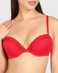 La Senza Trend Remix Plunge Bra Red / 34B