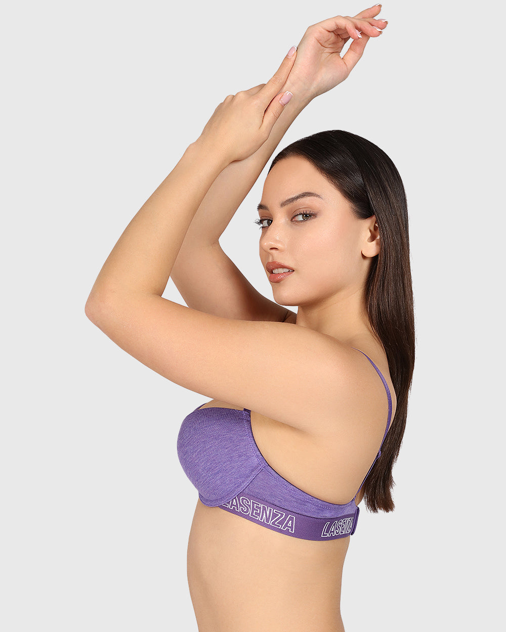 La Senza Trend Remix Plunge Bra Purple / 34B